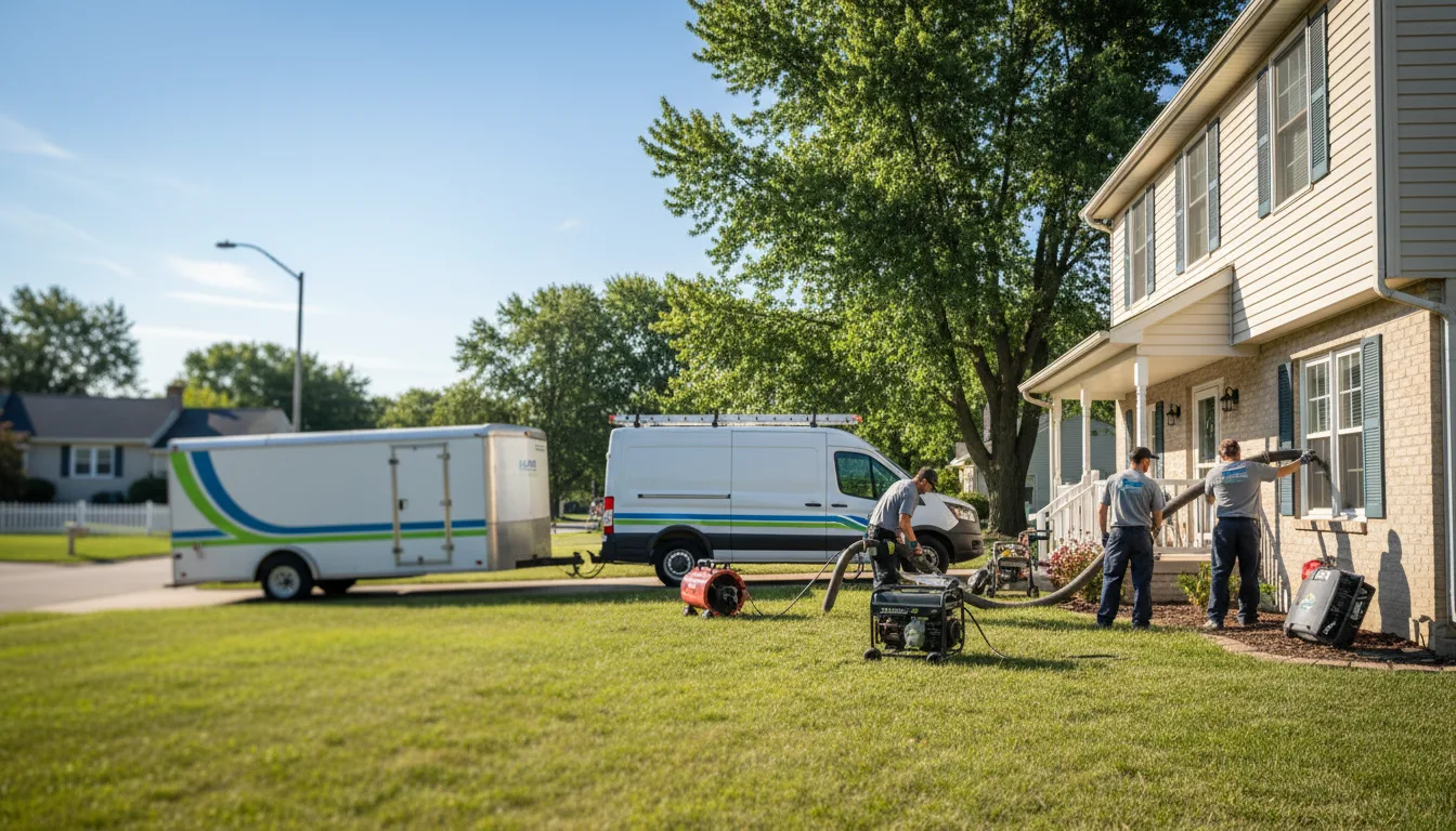 Flooded Basement Restoration And Cleanup With Repair in Hovland, MN near me